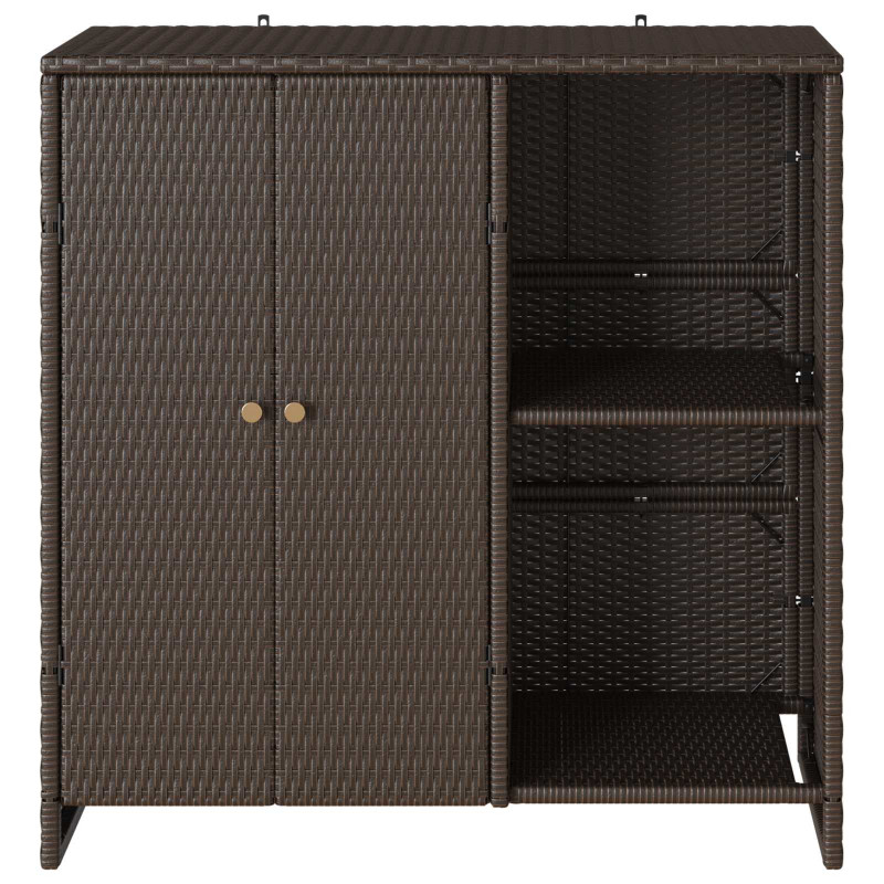 Szafka do przechowywania Brązowy 100 x 36 x 102 cm rattan