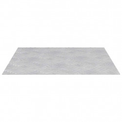 Stopień Kwadrat 2 pcs Srebrny 40 x 40 cm Aluminium