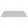 Stopień Kwadrat 2 pcs Srebrny 40 x 40 cm Aluminium
