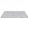 Stopień Kwadrat 4 pcs Srebrny 40 x 40 cm Aluminium