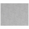 Stopień Prostokątny 2 pcs Srebrny 50 x 40 cm Aluminium