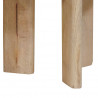 Nesting Stoły Kawowe 3 pcs Czarny Drewno z mango