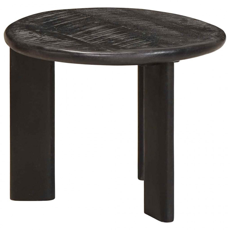 Nesting Stoły Kawowe 3 pcs Biały Drewno z mango