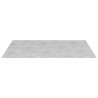 Stopień Prostokątny 4 pcs Srebrny 50 x 40 cm Aluminium
