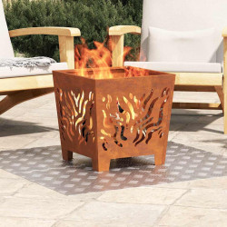 Stopień Kwadrat 4 pcs Srebrny 50 x 50 cm Aluminium