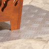 Stopień Prostokątny 2 pcs Srebrny 60 x 50 cm Aluminium