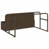 Poolside Float Storage Brązowy 110x100x57 cm Polirattan