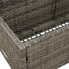 Poolside Float Storage Szary 110x100x57 cm Polirattan