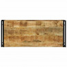 Stolik kawowy Brązowy 120 x 50 x 38 cm Drewno z mango