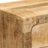 Szafka nocna 40x32x46 cm Drewno lite Surowe Mango