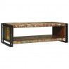 Stolik kawowy 120 x 50 x 38 cm Lite Drewno Recyklingowe