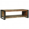 Stolik kawowy 120 x 50 x 38 cm Lite Drewno Recyklingowe