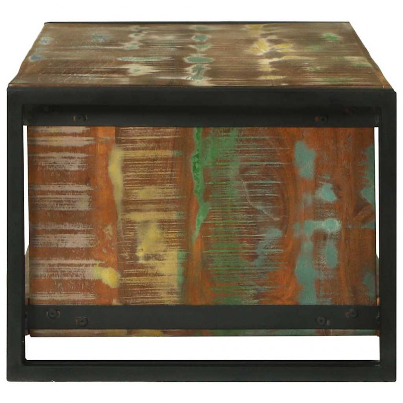 Stolik kawowy 120 x 50 x 38 cm Lite Drewno Recyklingowe