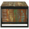 Stolik kawowy 120 x 50 x 38 cm Lite Drewno Recyklingowe