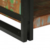 Stolik kawowy 120 x 50 x 38 cm Lite Drewno Recyklingowe
