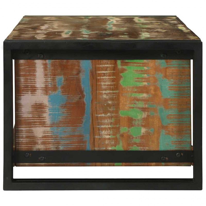 Stolik kawowy 90 x 50 x 38 cm Lite Drewno Recyklingowe