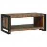 Stolik kawowy 90 x 50 x 38 cm Lite Drewno Recyklingowe