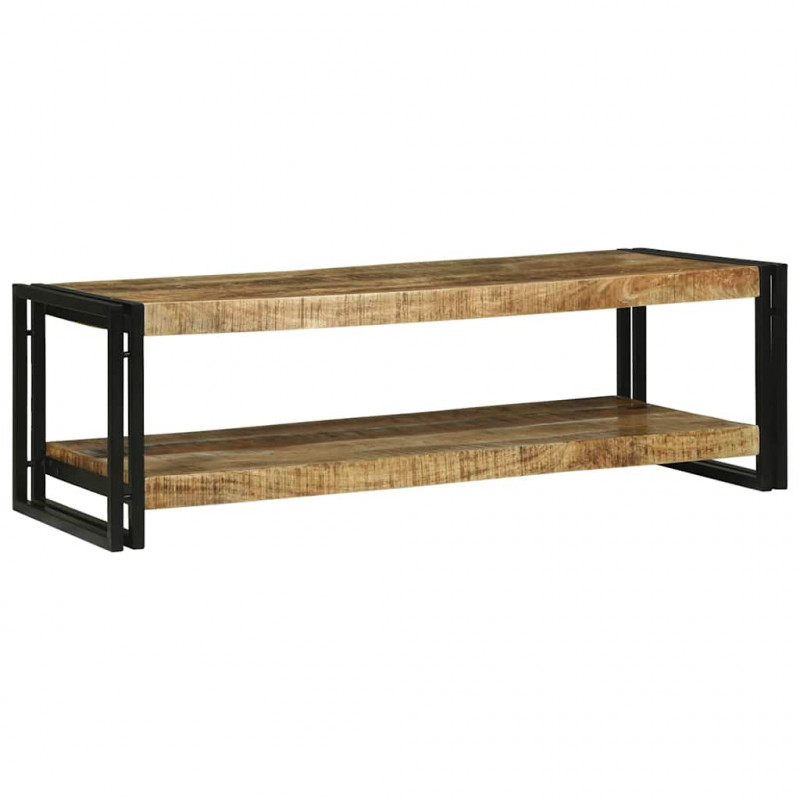 Stolik kawowy Brązowy 120 x 50 x 38 cm Drewno z mango