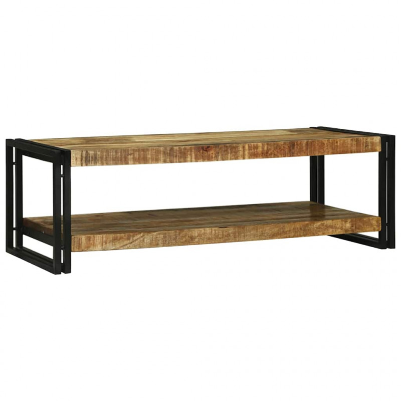 Stolik kawowy Brązowy 120 x 50 x 38 cm Drewno z mango