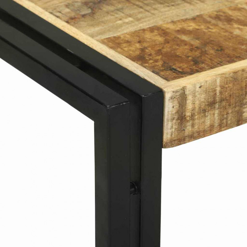 Stolik kawowy 2 pcs Brązowy 48 x 40 x 40 cm Drewno z mango