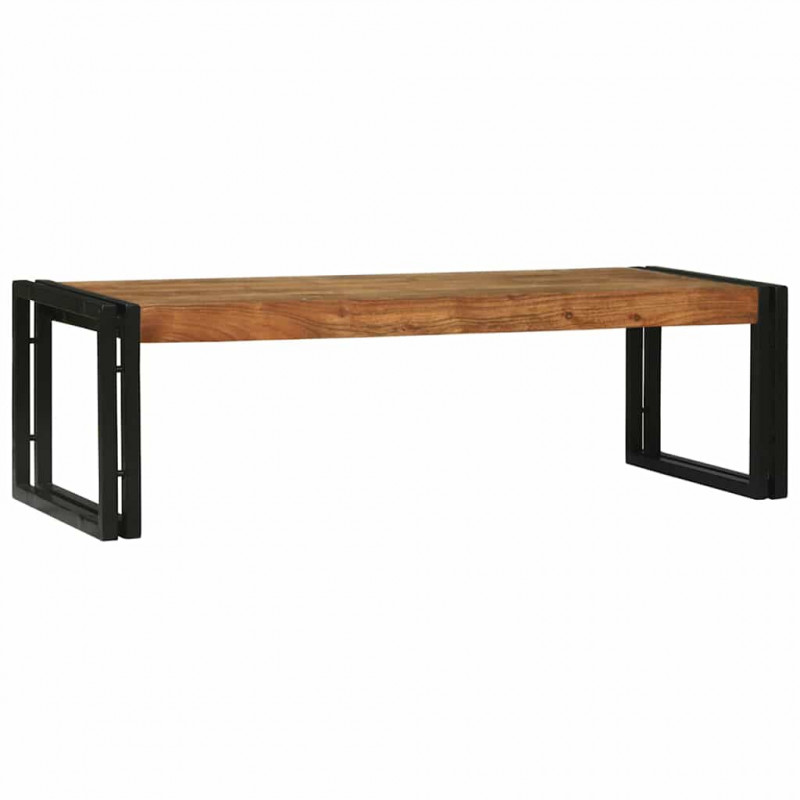 Stolik kawowy 2 pcs Brązowy 48 x 40 x 40 cm Lite Drewno Akacji