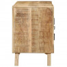 Szafka RTV 105x46x32 cm Drewno lite Surowe Mango