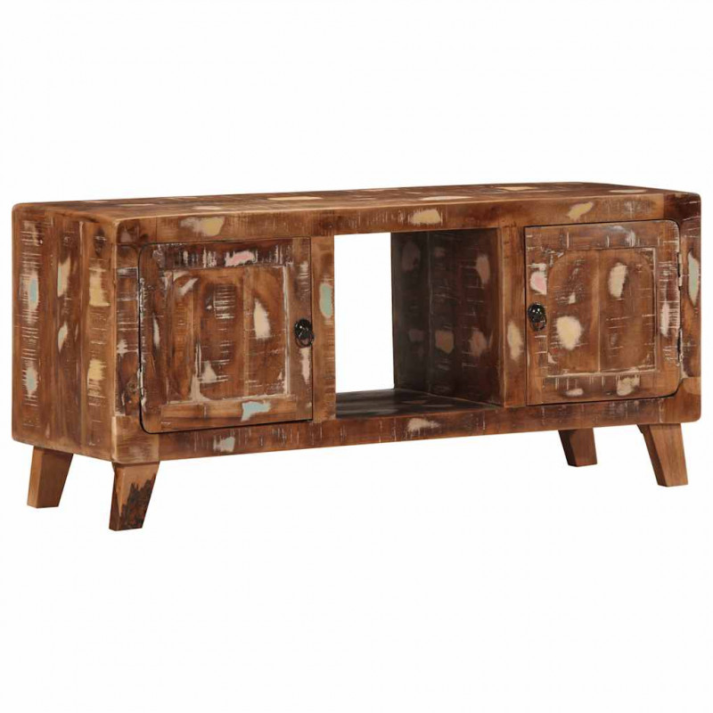 Szafka RTV 105x46x32 cm Drewno lite odzyskane
