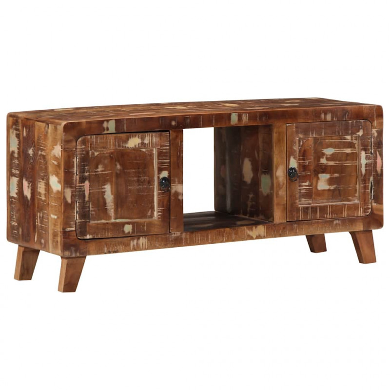 Szafka RTV 105x46x32 cm Drewno lite odzyskane