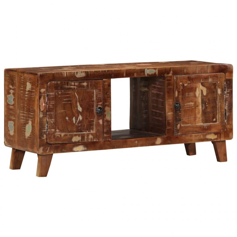 Szafka RTV 105x46x32 cm Drewno lite odzyskane