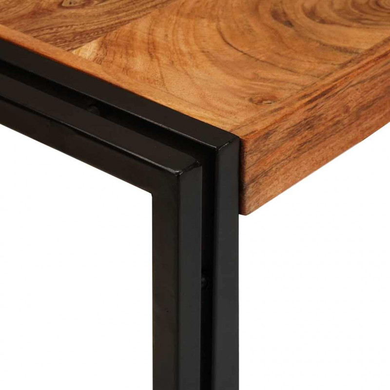 Stolik Nesting 3 pcs Lite drewno akacjowe i metal