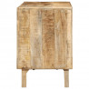 Szafka RTV 105x46x32 cm Drewno lite Surowe Mango