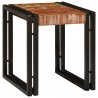 Stolik Nesting 3 pcs Lite drewno odzyskane i metal
