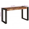 Stolik Nesting 3 pcs Lite drewno odzyskane i metal