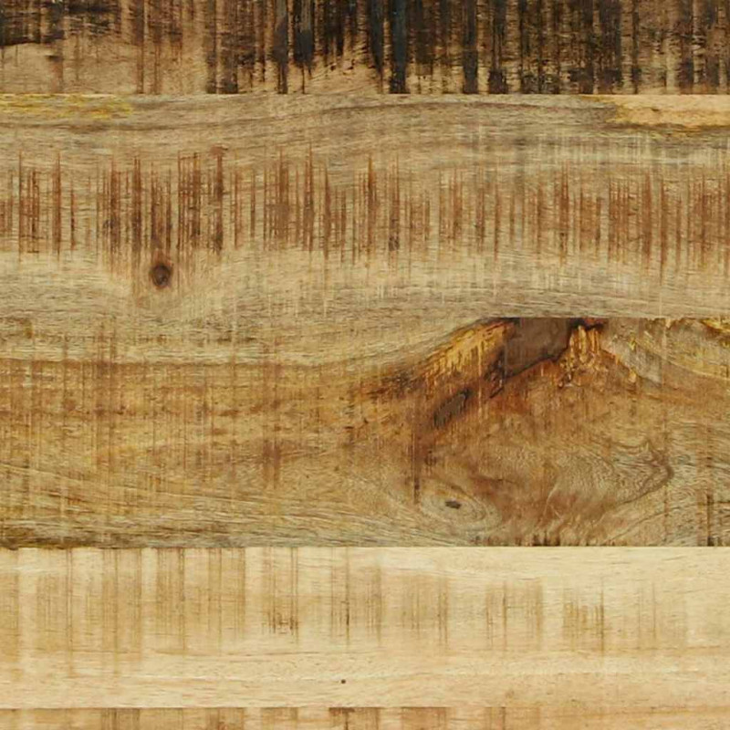 Konsola z półką Brązowy 120 x 33 x 75 cm Drewno z mango