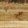 Konsola z półką Brązowy 120 x 33 x 75 cm Drewno z mango