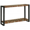 Konsola Wielokolorowe 120 x 33 x 75 cm Lite Drewno Recyklingowe