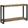 Konsola Wielokolorowe 120 x 33 x 75 cm Lite Drewno Recyklingowe