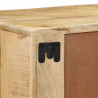 Szafka ścienna pod TV 100x32x25 cm Drewno lite, surowe, mango