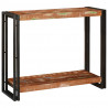 Konsola Wielokolorowe 90 x 33 x 75 cm Lite Drewno Recyklingowe
