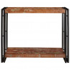Konsola Wielokolorowe 90 x 33 x 75 cm Lite Drewno Recyklingowe