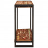 Konsola Wielokolorowe 90 x 33 x 75 cm Lite Drewno Recyklingowe