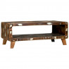 Stolik kawowy 90 x 50 x 35 cm Lite Drewno Recyklingowe