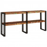 Konsola Wielokolorowe 160 x 33 x 75 cm Lite Drewno Recyklingowe