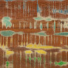 Konsola Wielokolorowe 160 x 33 x 75 cm Lite Drewno Recyklingowe