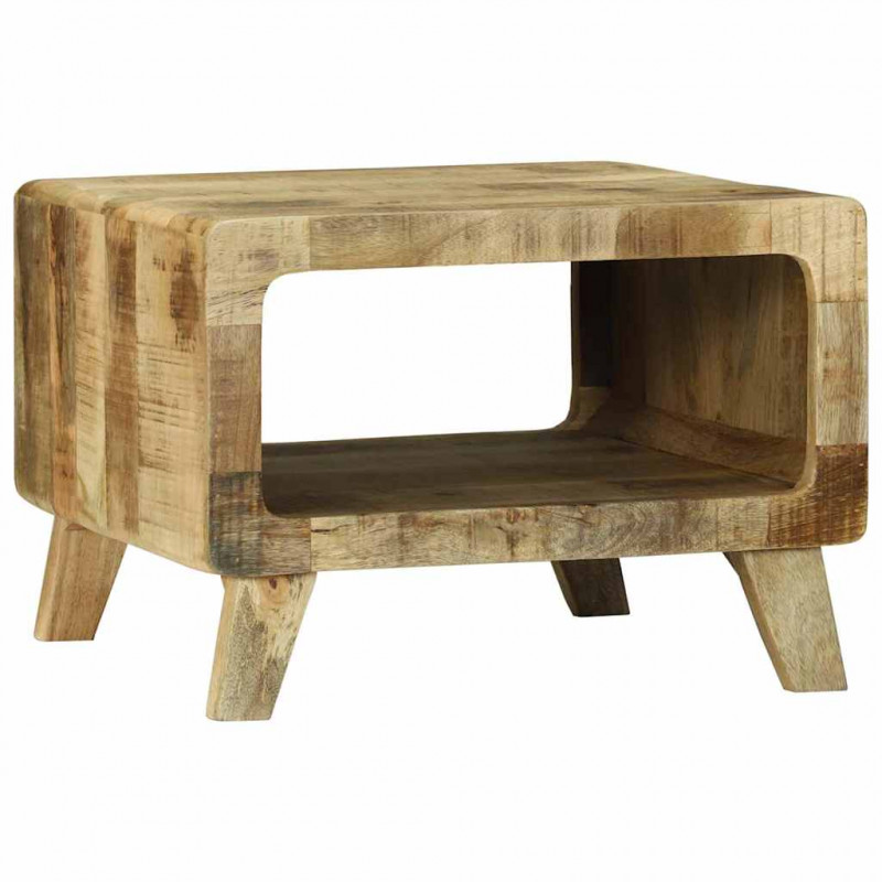 Stolik kawowy Brązowy 50 x 50 x 35 cm Drewno z mango