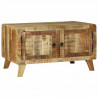 Stolik kawowy Brązowy 80 x 54 x 45 cm Drewno z mango