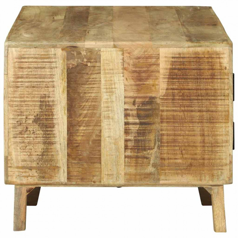Stolik kawowy Brązowy 80 x 54 x 45 cm Drewno z mango