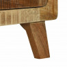 Stolik kawowy Brązowy 80 x 54 x 45 cm Drewno z mango