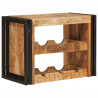 Regał na wino Brązowy 100 x 45 x 33 cm Lite Surowe Drewno Mango