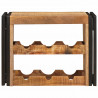Regał na wino Brązowy 100 x 45 x 33 cm Lite Surowe Drewno Mango